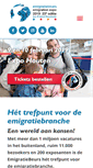 Mobile Screenshot of emigratiebeurs.nl